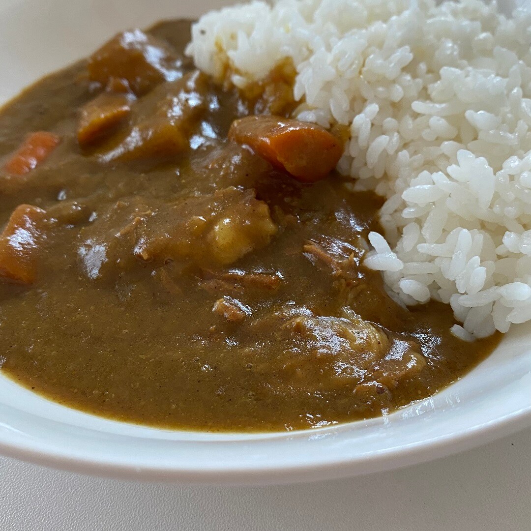 カレー　アップ画像