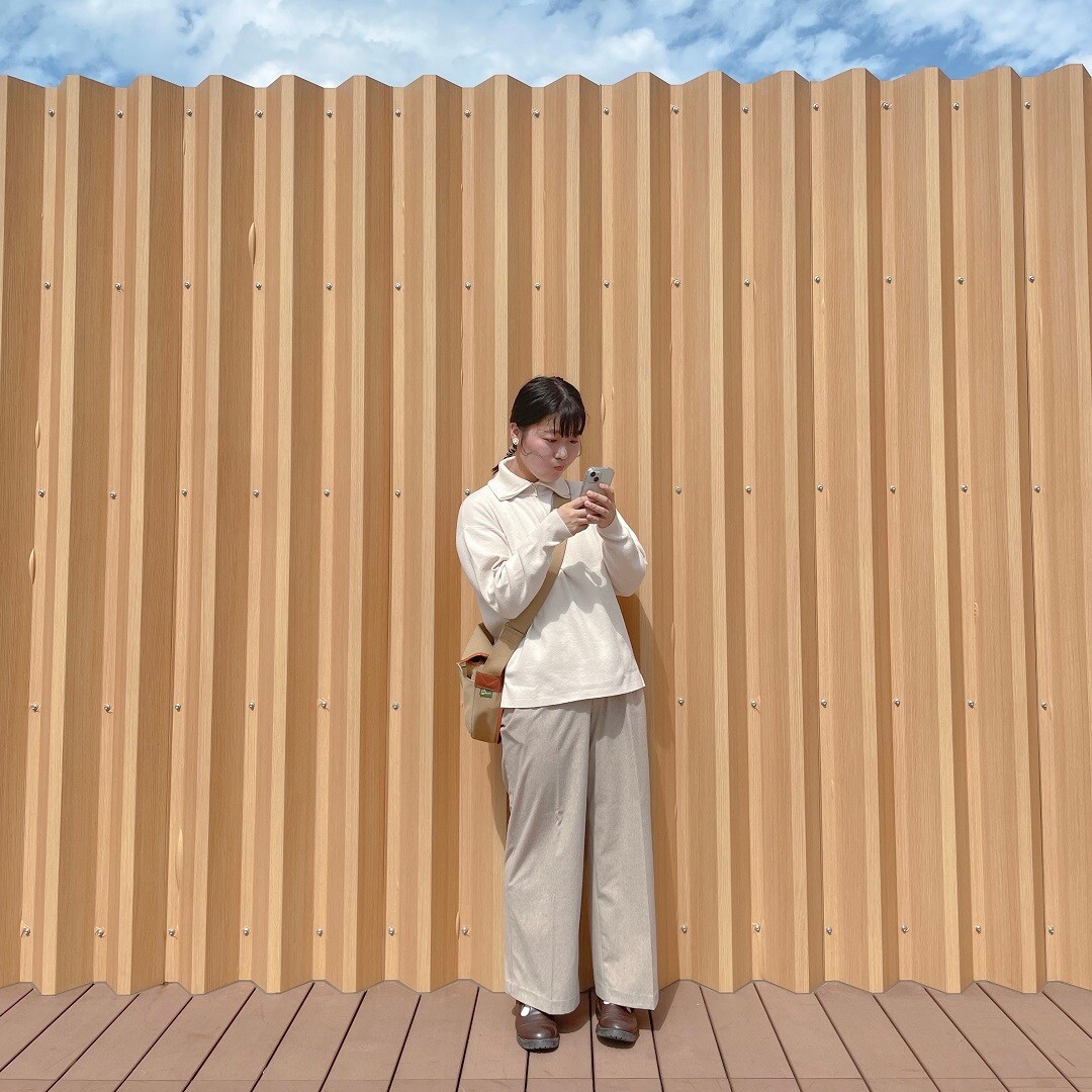 ハーフジップセーター②