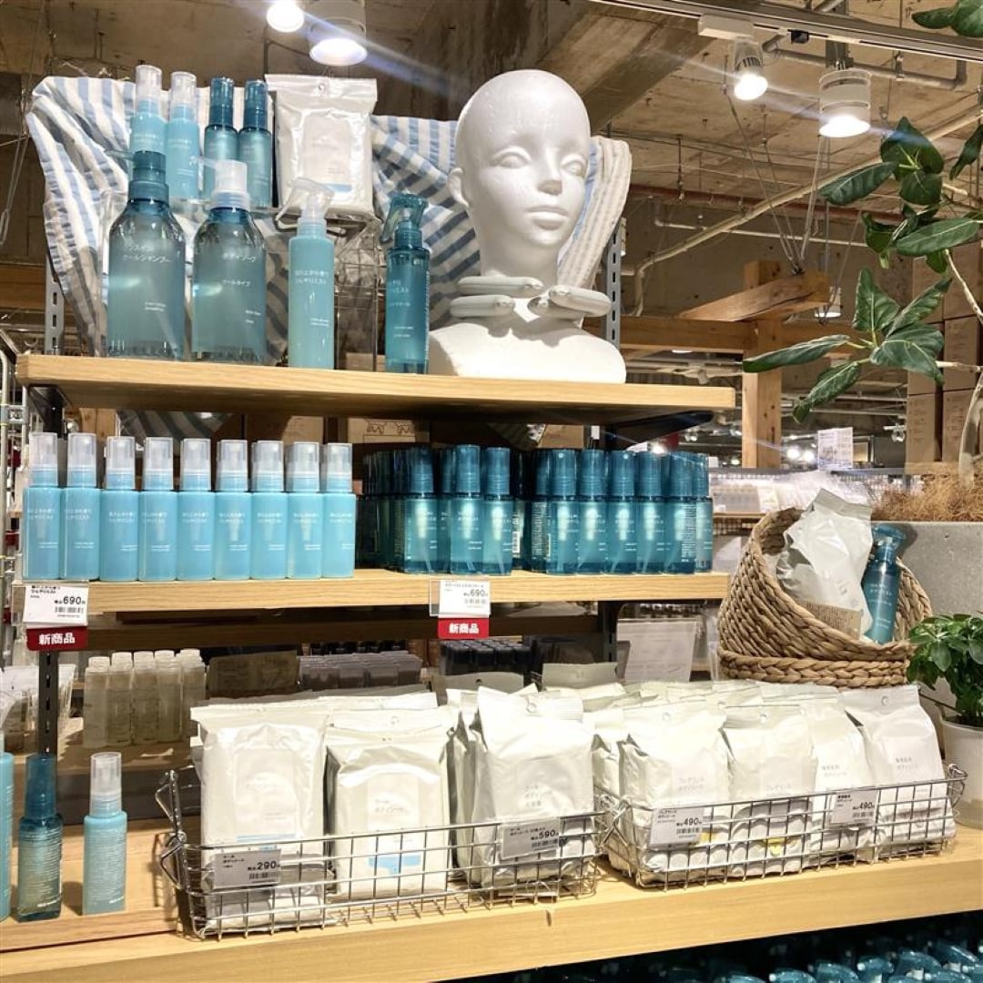 実際に商品を展開している売り場の画像