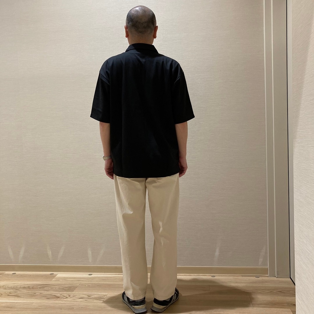 涼感五分袖ポロ