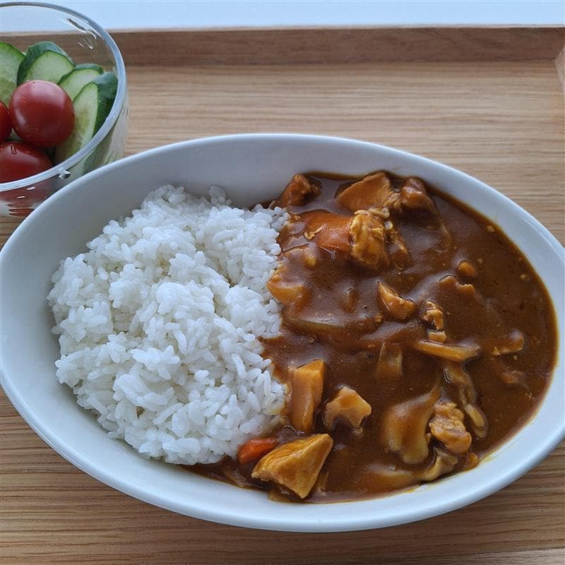 辛くないりんごと炒め玉ねぎのカレールー