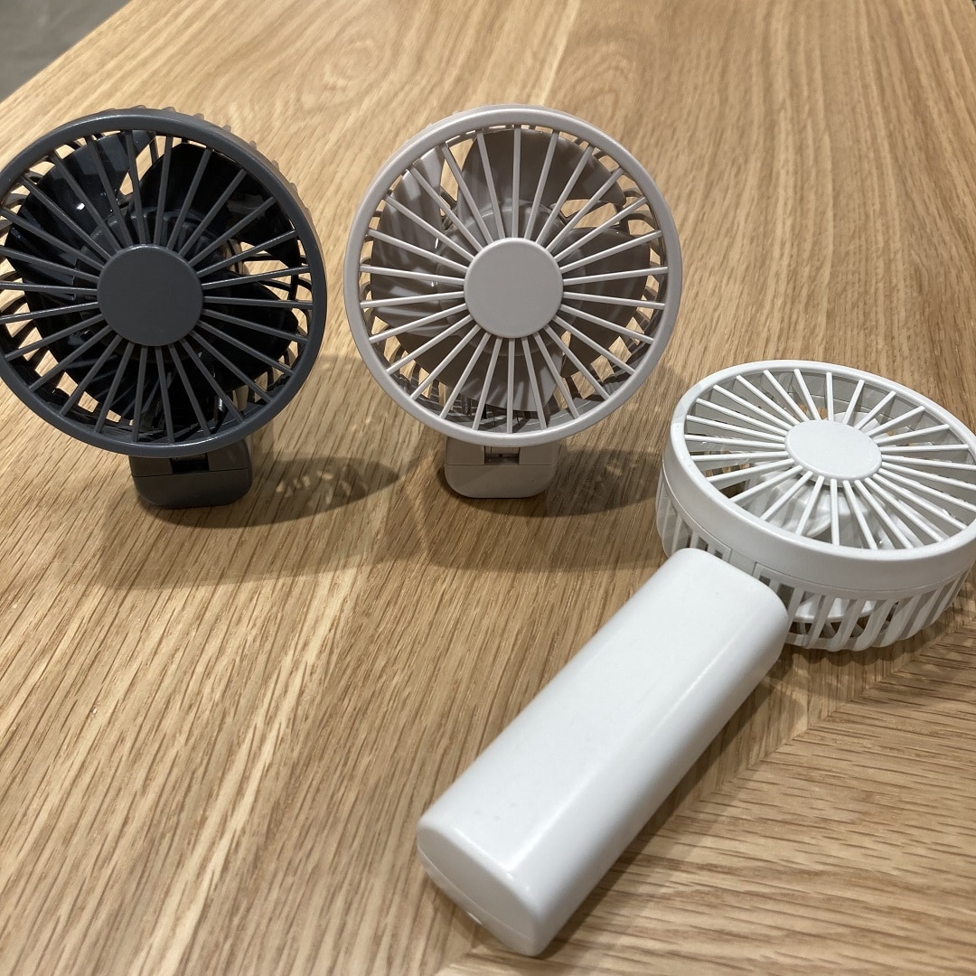 充電式コンパクトハンディファン
