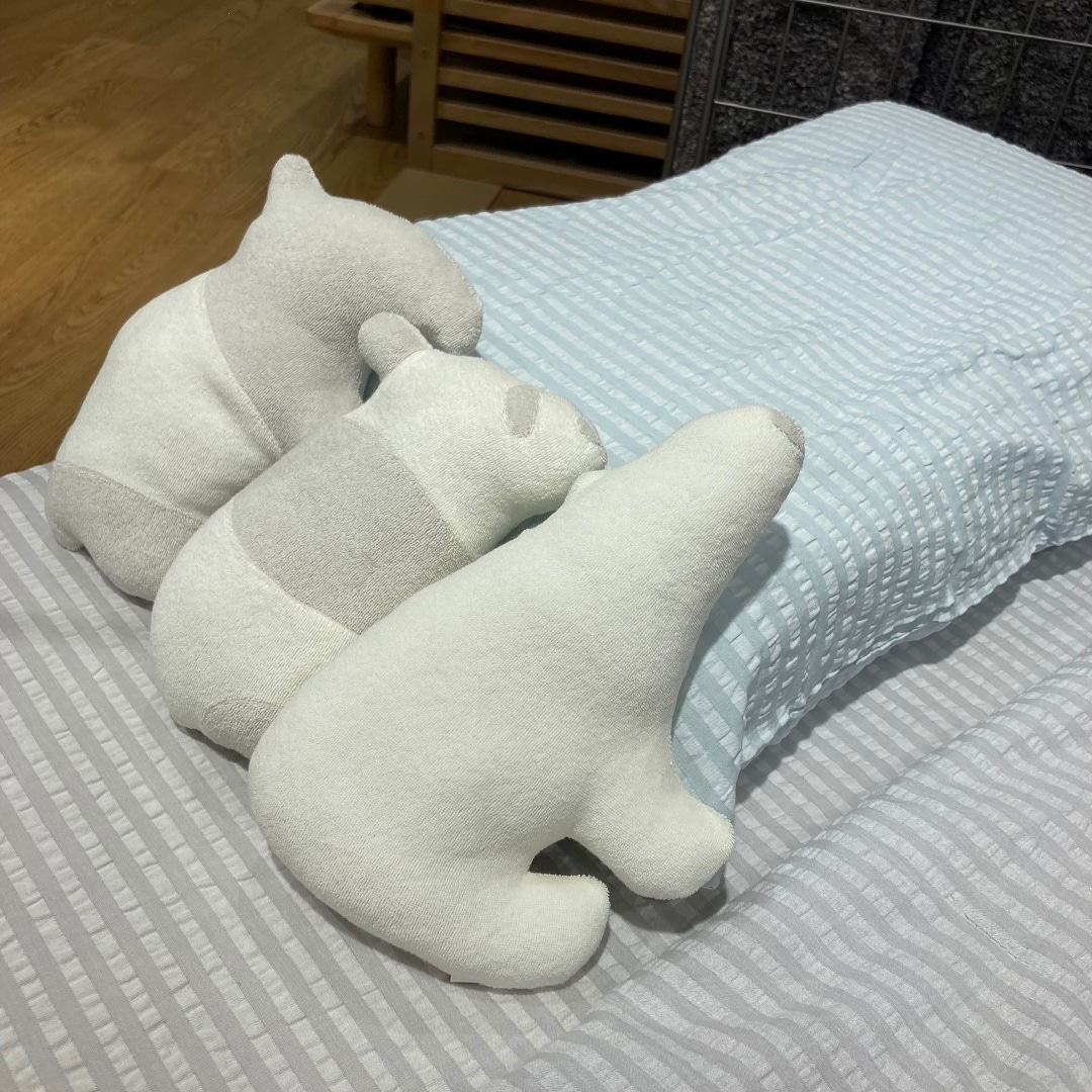 三つ並べた写真