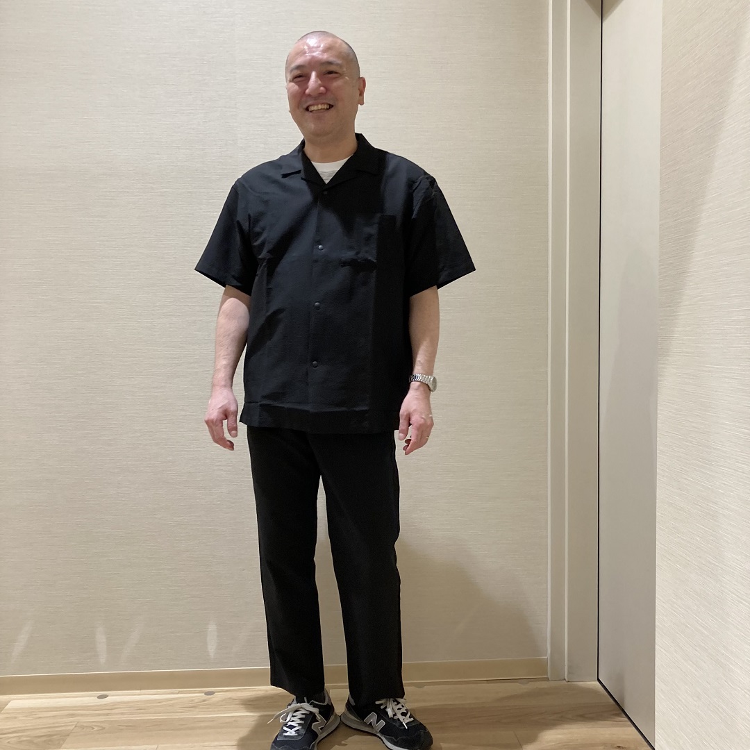 風を通す男