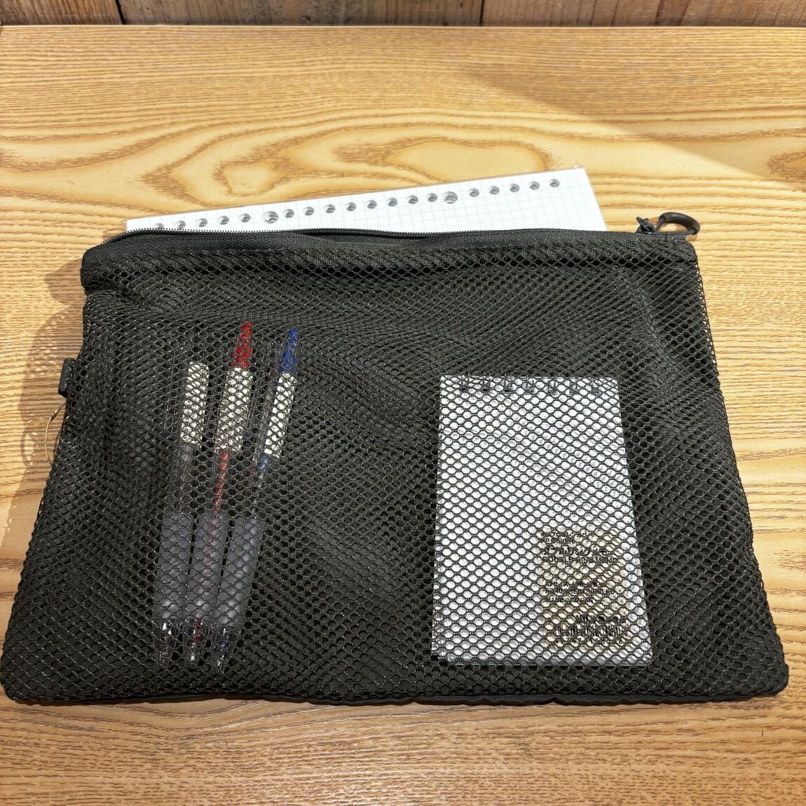 ファスナーケース　文房具収納