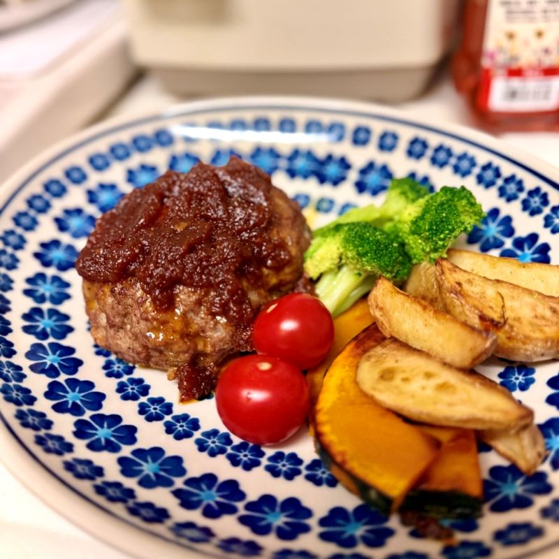 カレールーでハンバーグカレーソース