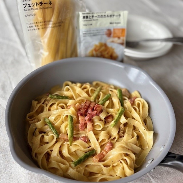 アレンジフェットチーネ
