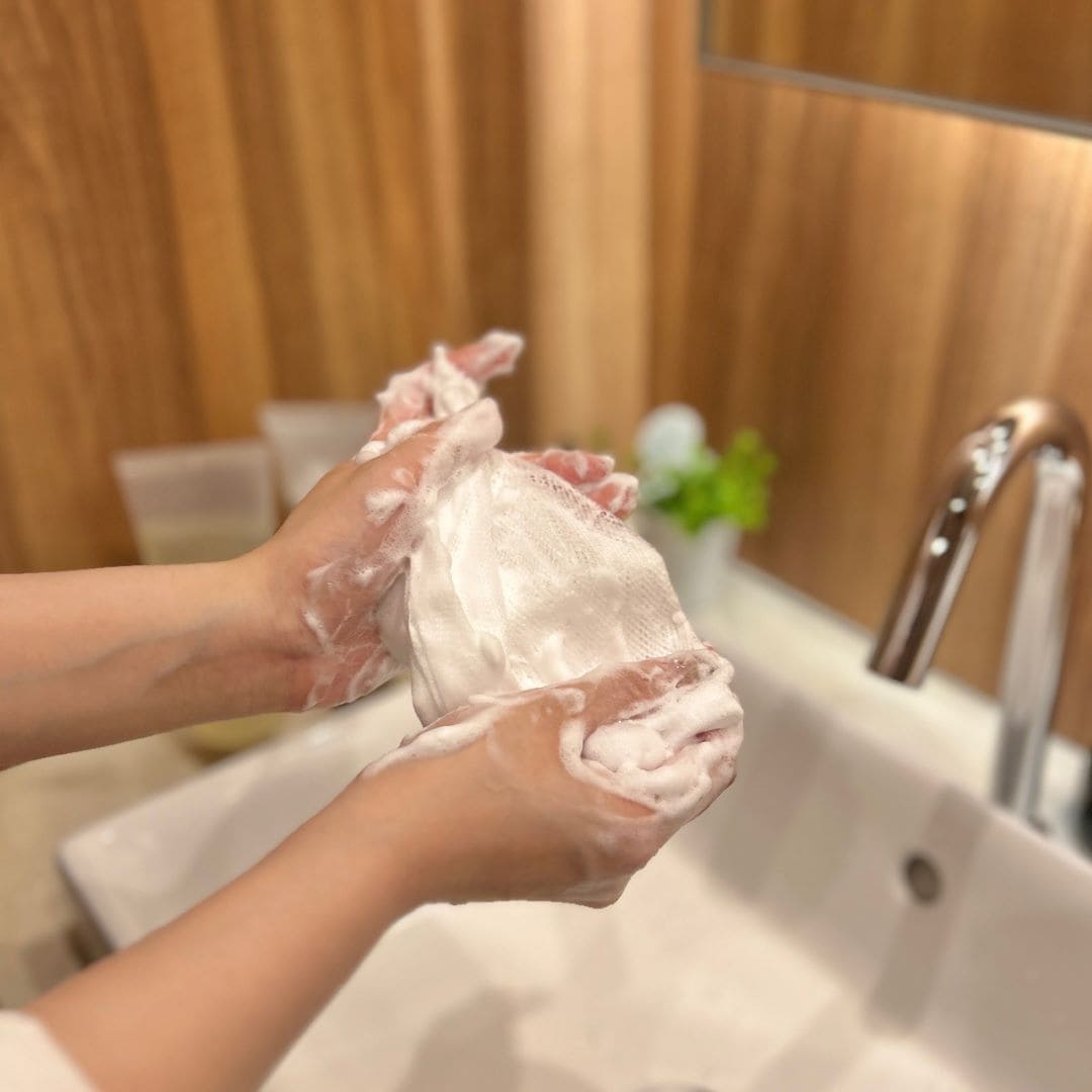 洗顔用泡立てネット