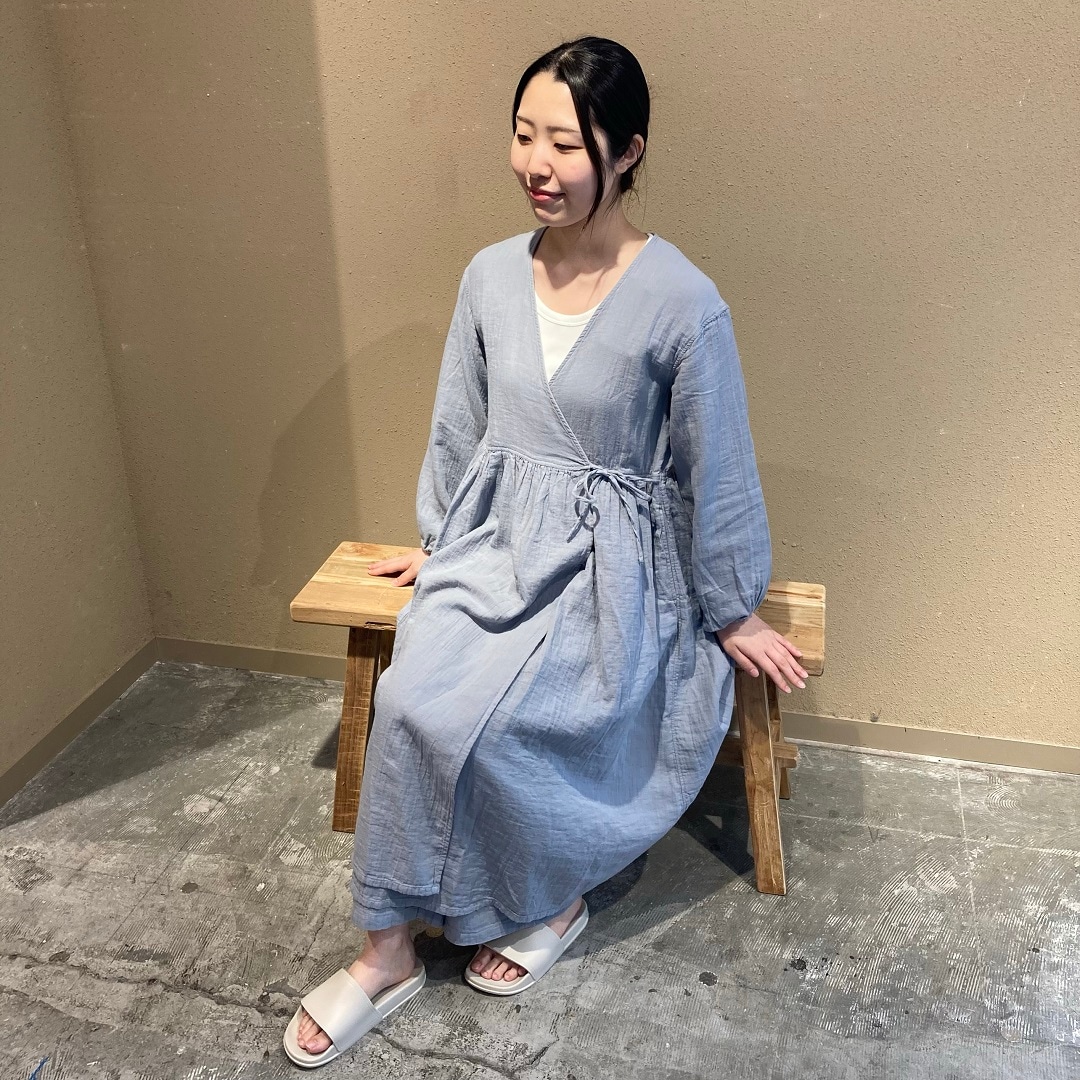 しぼガーゼ　座り