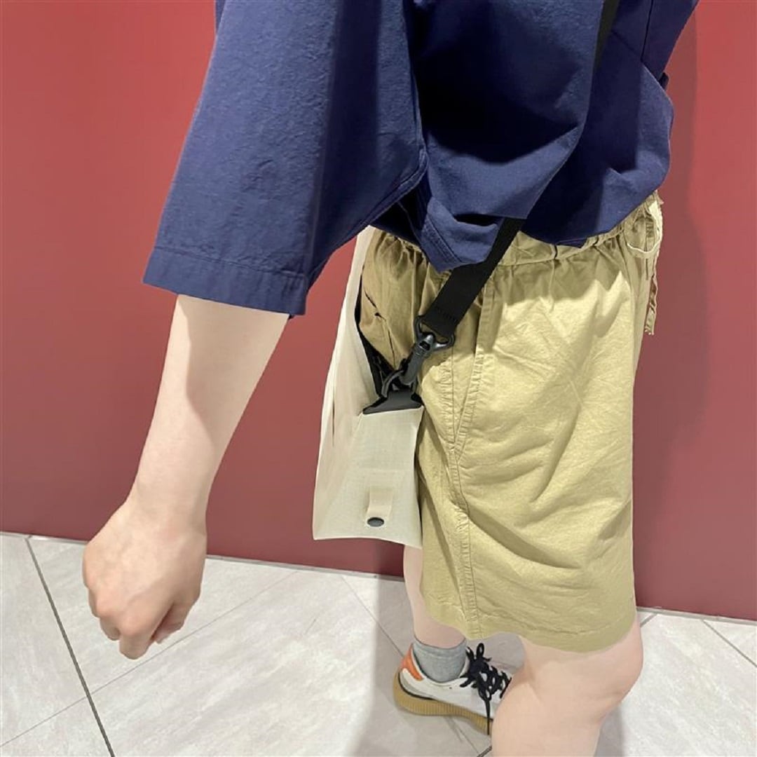 短パンアップ