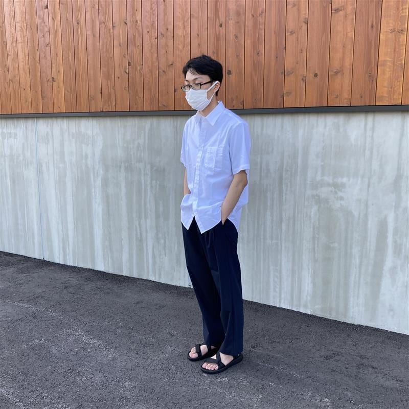 紳士　洗いざらしブロード半袖シャツ.jpg