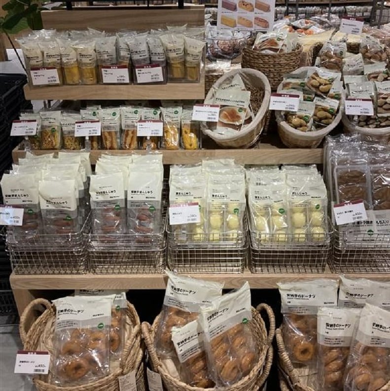 お菓子売場全体画像