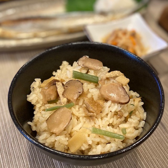 松茸ごはん