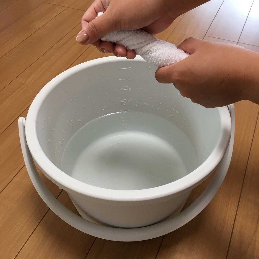 掃除に！収納に！無印良品のバケツ。