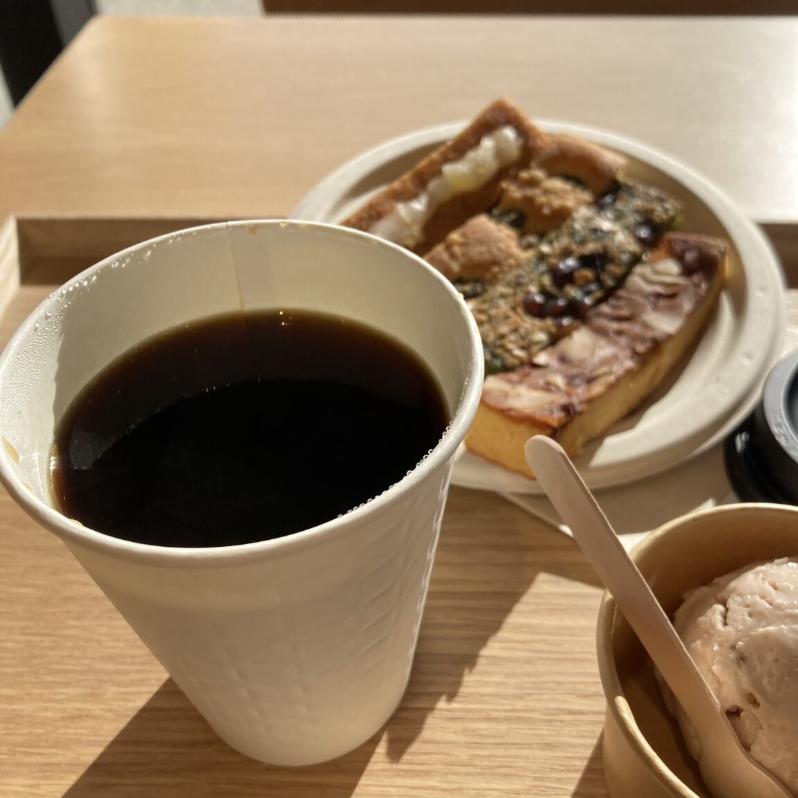 コーヒーとフィナンシェ