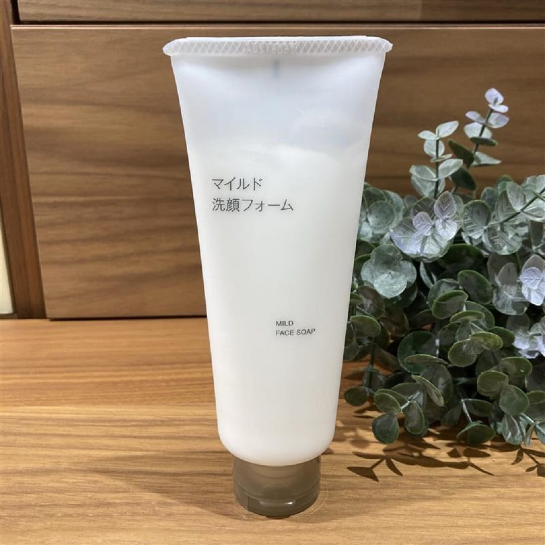 マイルド洗顔写真