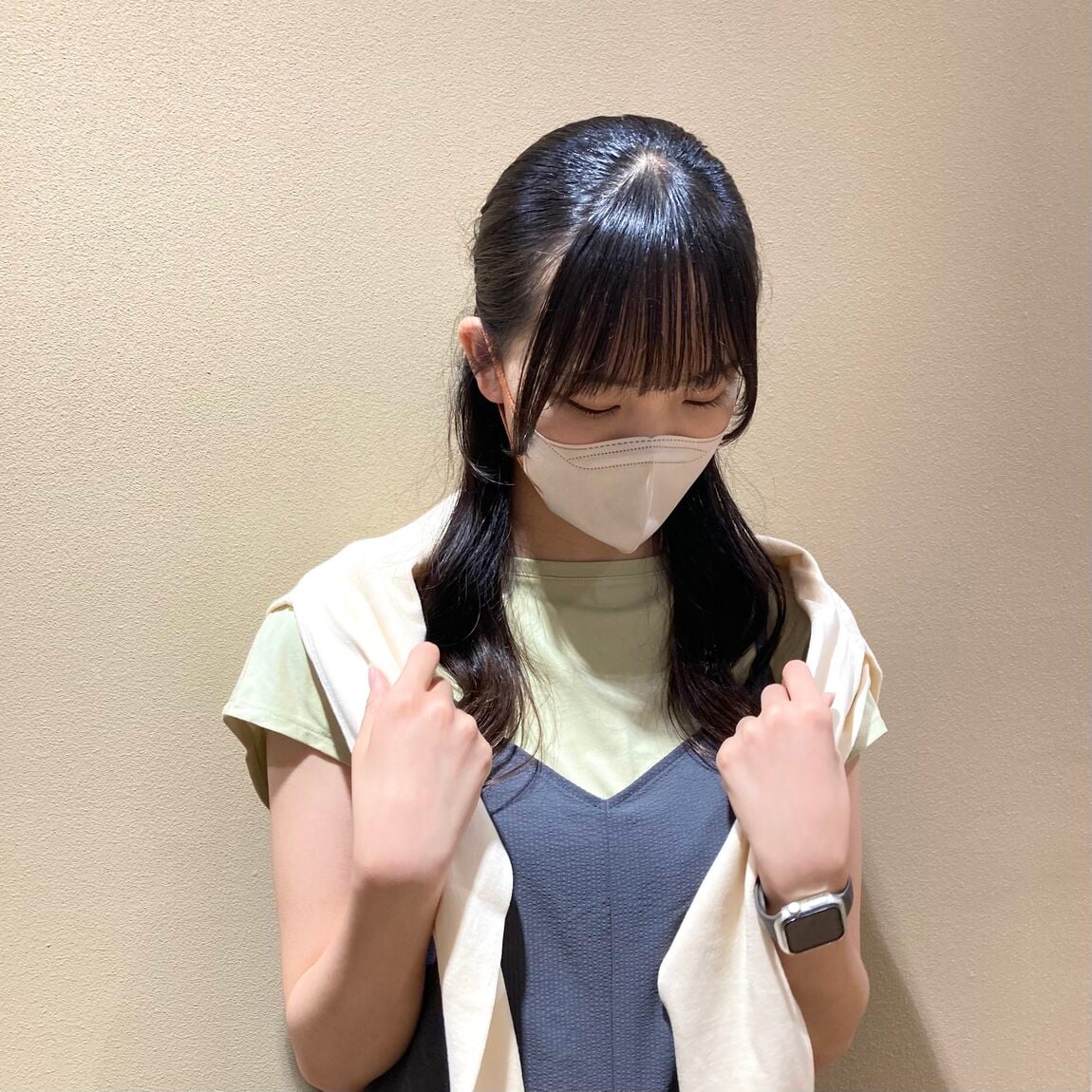 前アップ　つかみ