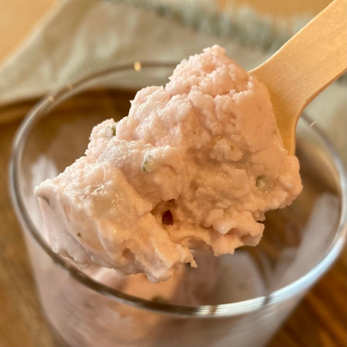 桜もちアイス求肥