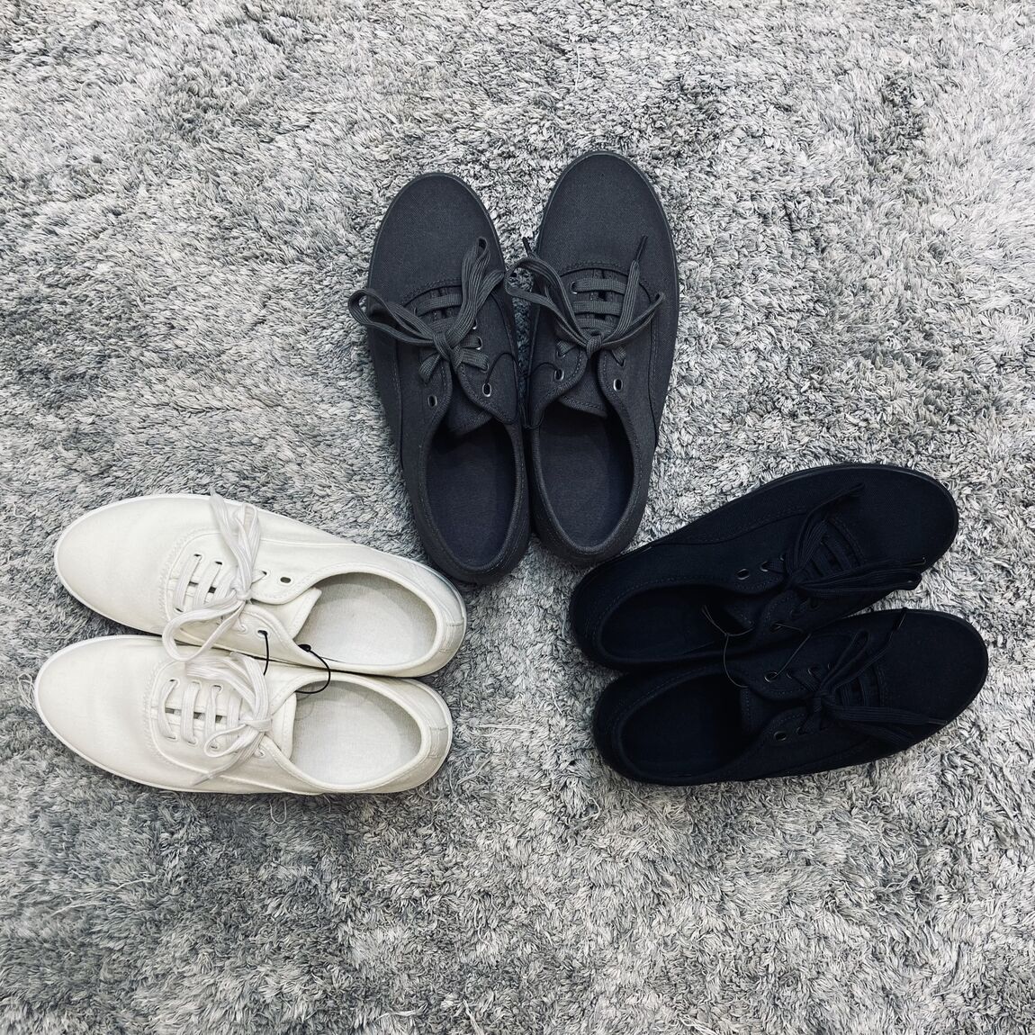 キャンバススニーカー各色