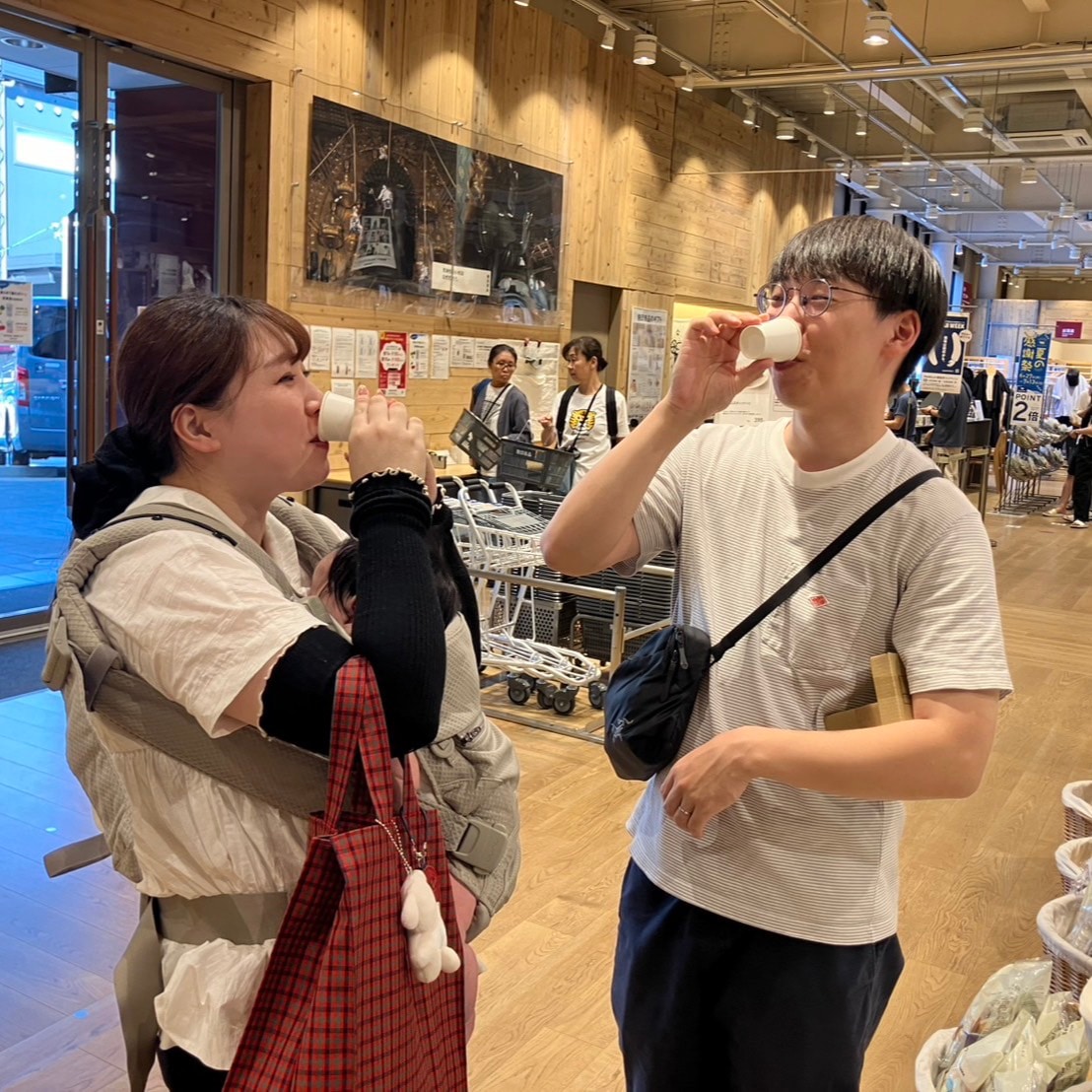 試飲会　ご家族