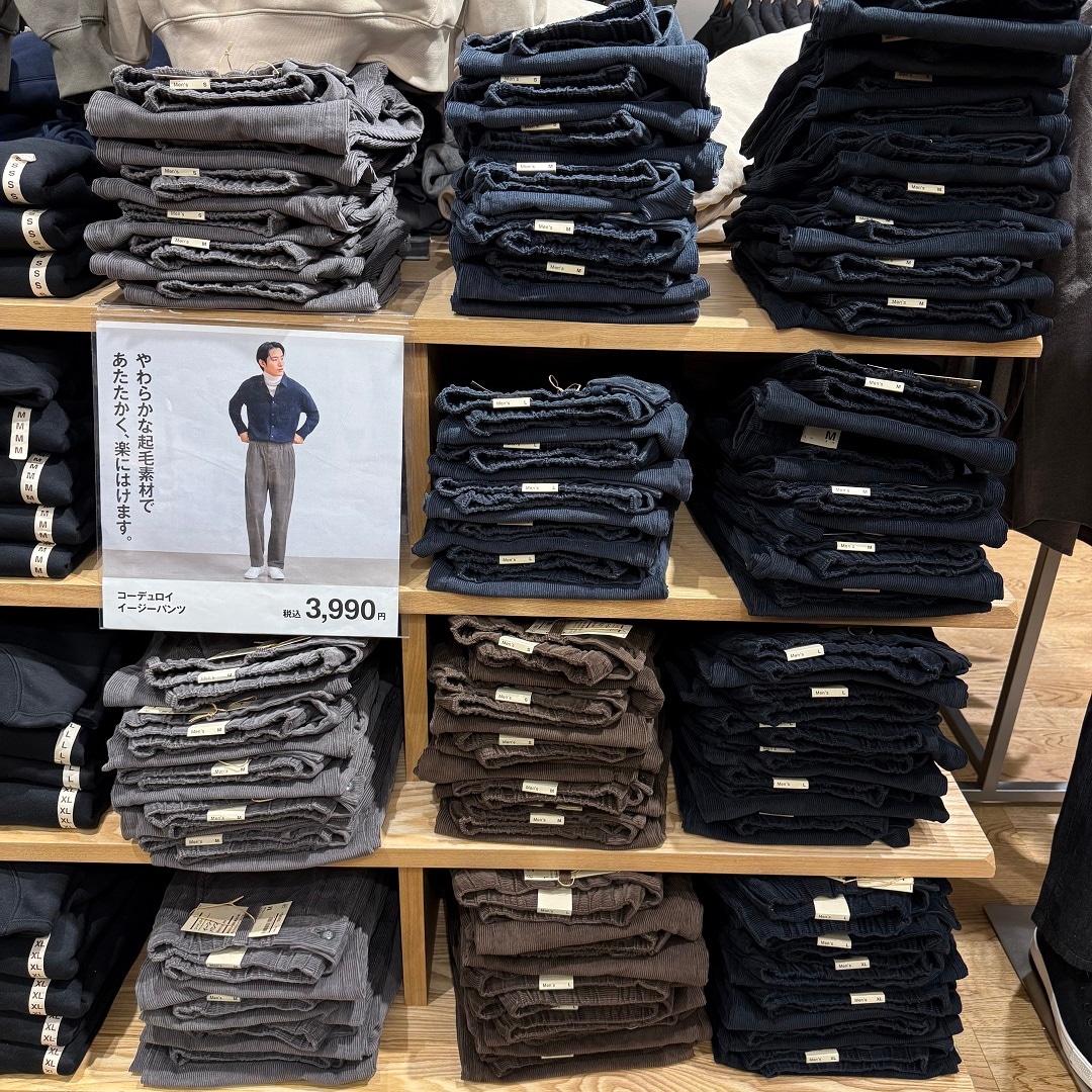 神戸阪急_おすすめ_コーデュロイ