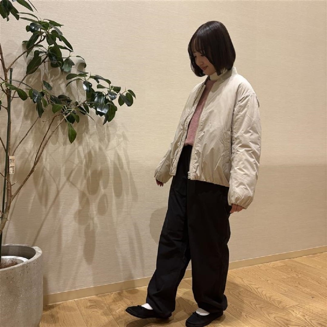 全身　ブルゾン羽織り