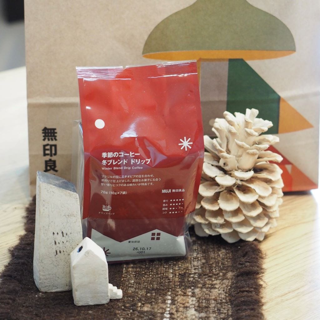 クリスマス紙袋と商品