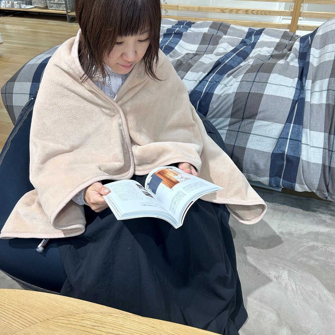 【ゆめタウン高松】羽織れるブランケット