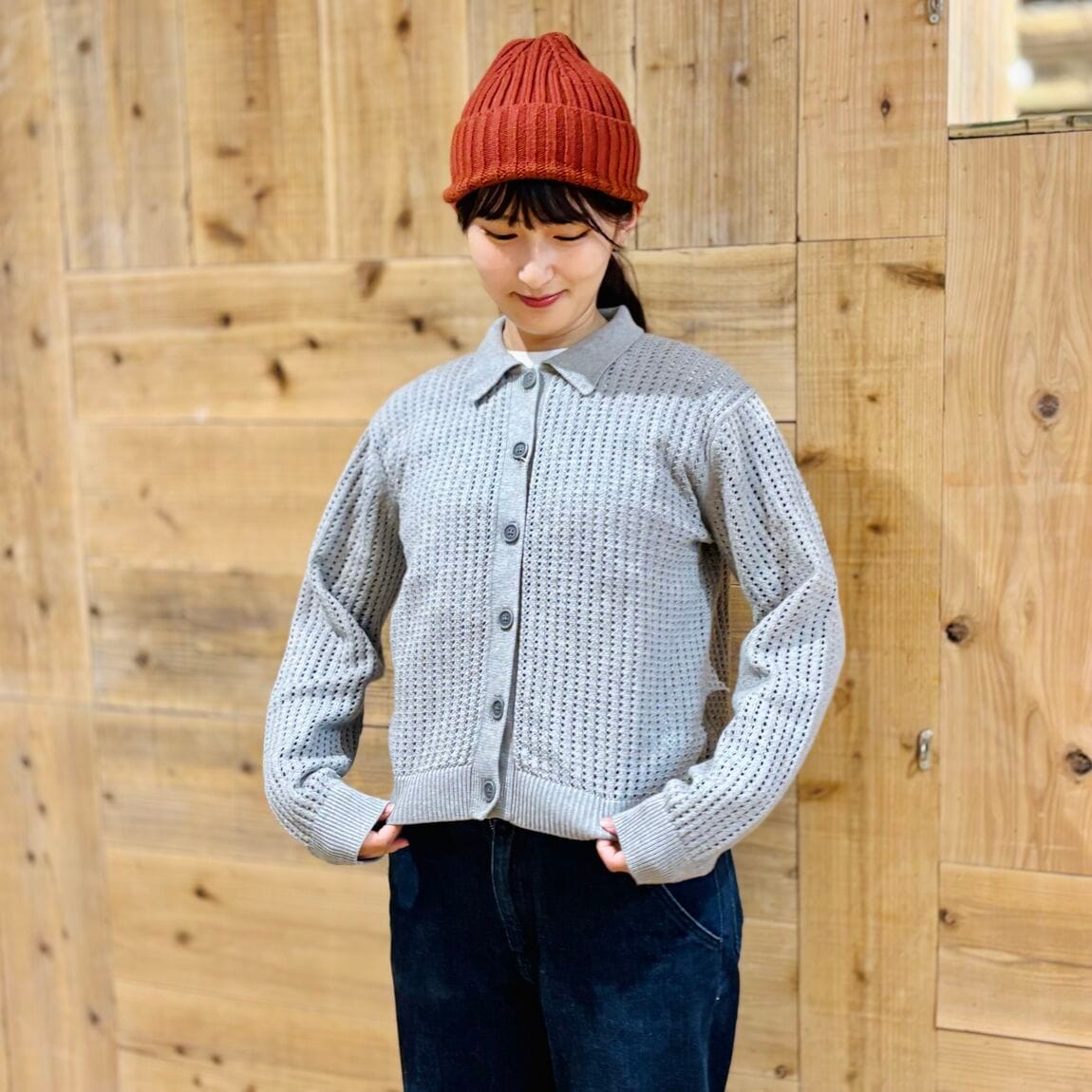 メッシュ編み②