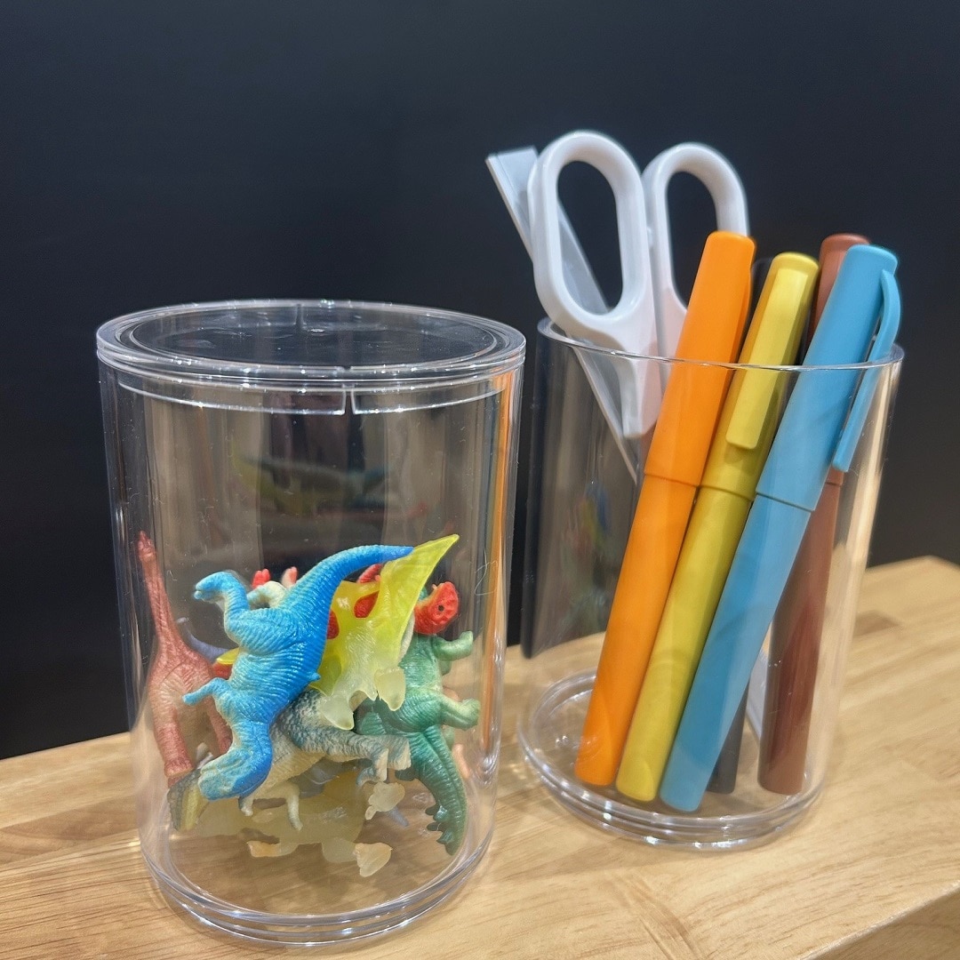 アクリル円文具