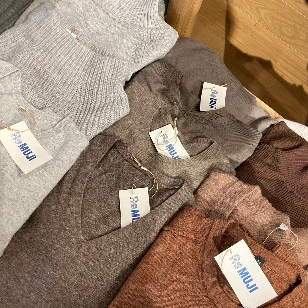 洗い直しセーター