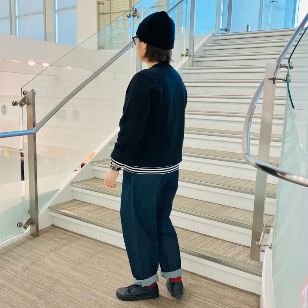 スウェットカーディガン