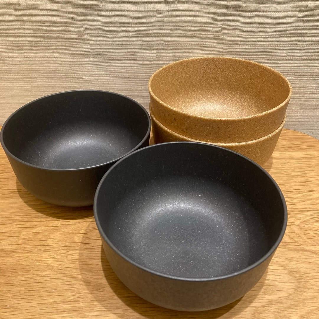 ヤシの端材ボウル