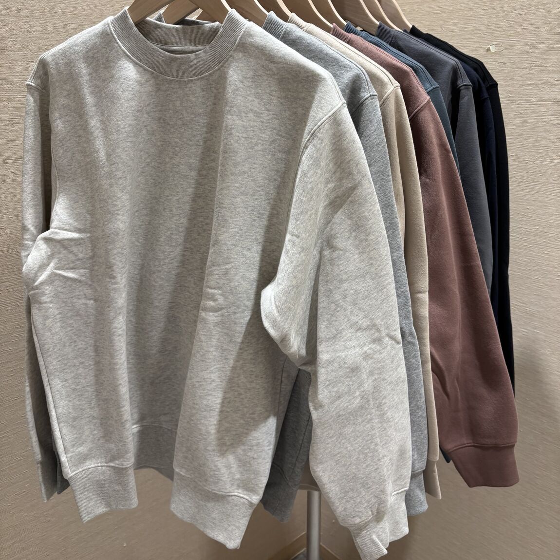 紳士スウェットシャツカラー画像