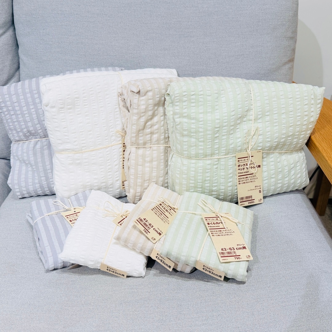 [セレオ国分寺]　サッカー織の寝具で、さわやかに過ごそう