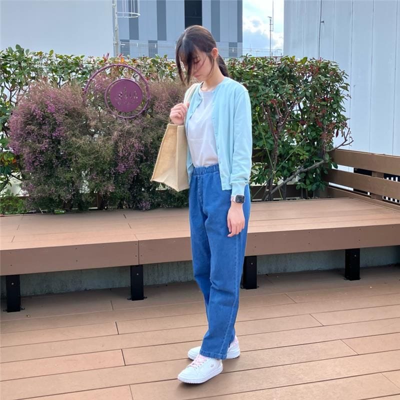 強撚カーディガン