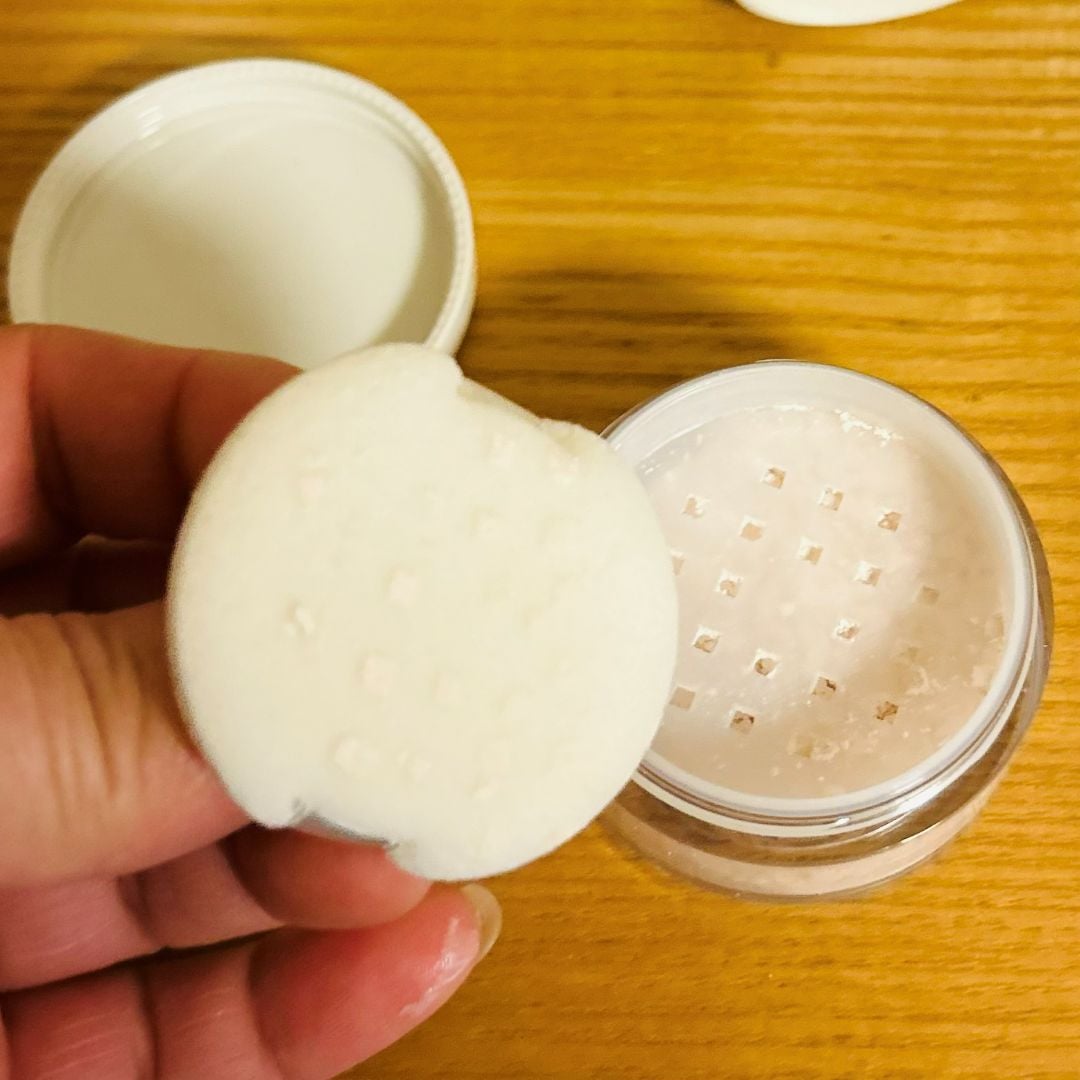 パフとパウダー