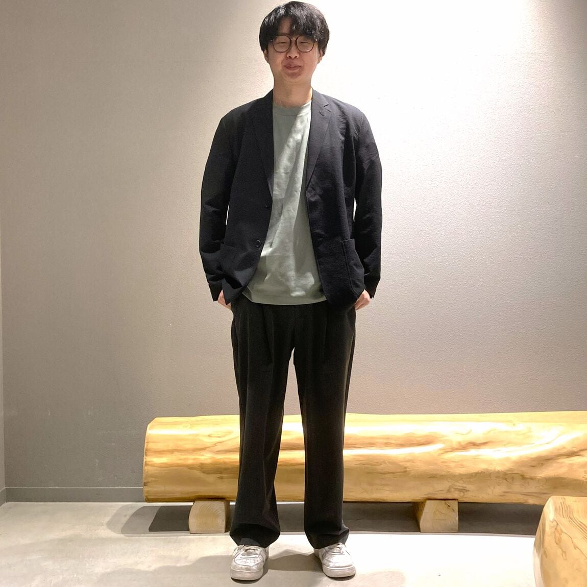 正面
