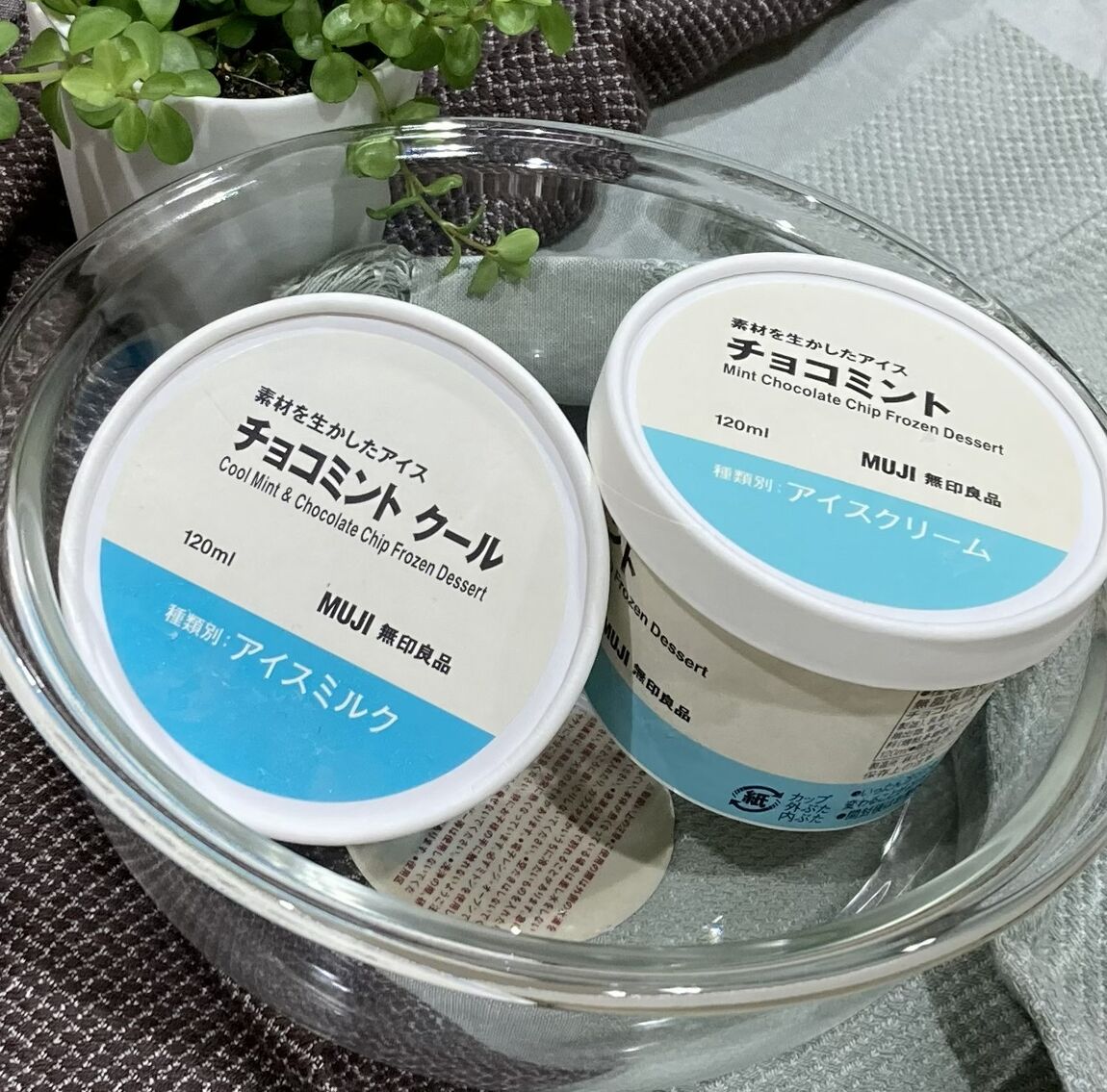 チョコミントアイスの写真③