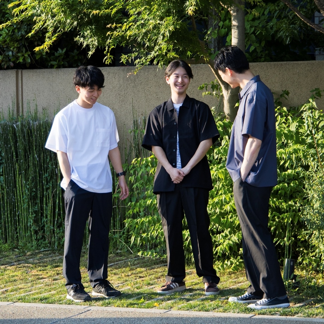 男子三人