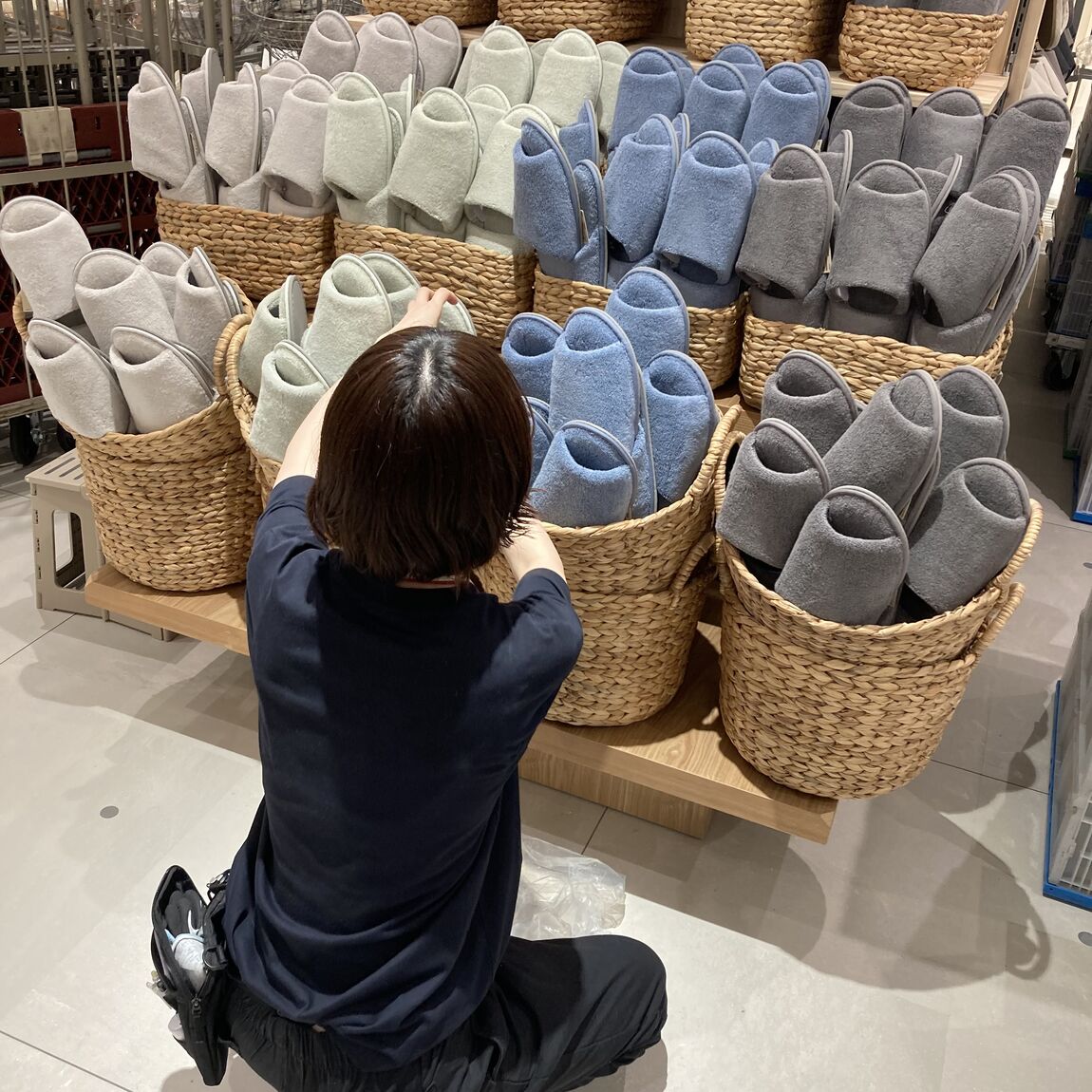 スリッパ売場