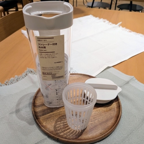 冷水筒のパーツ