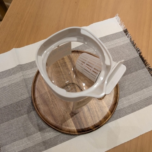 上から見た冷水筒