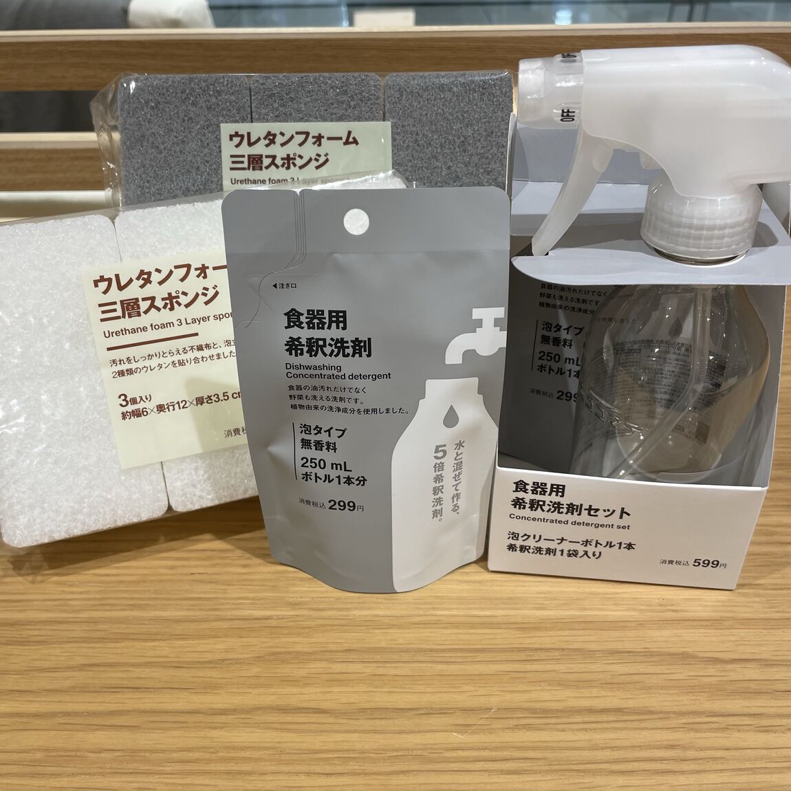 食器用希釈洗剤