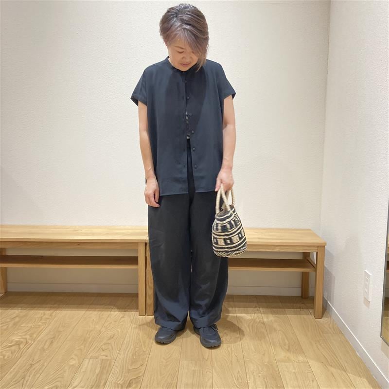 【堅田】婦人風を通すコーディネート正面