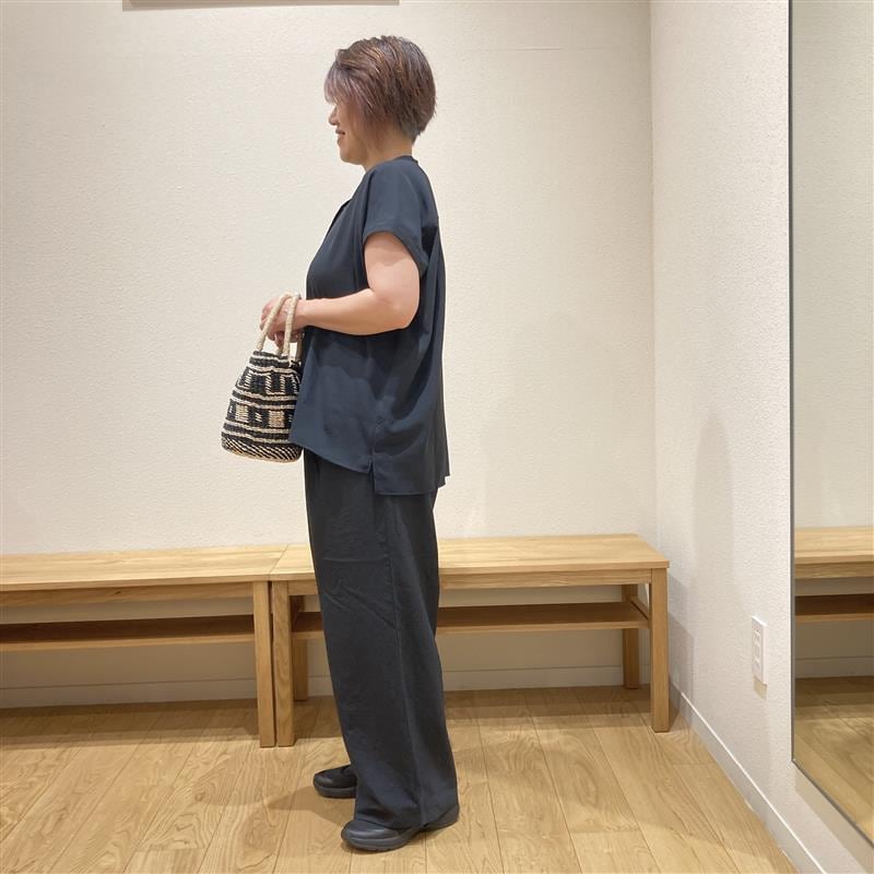 【堅田】婦人風を通すコーディネート横