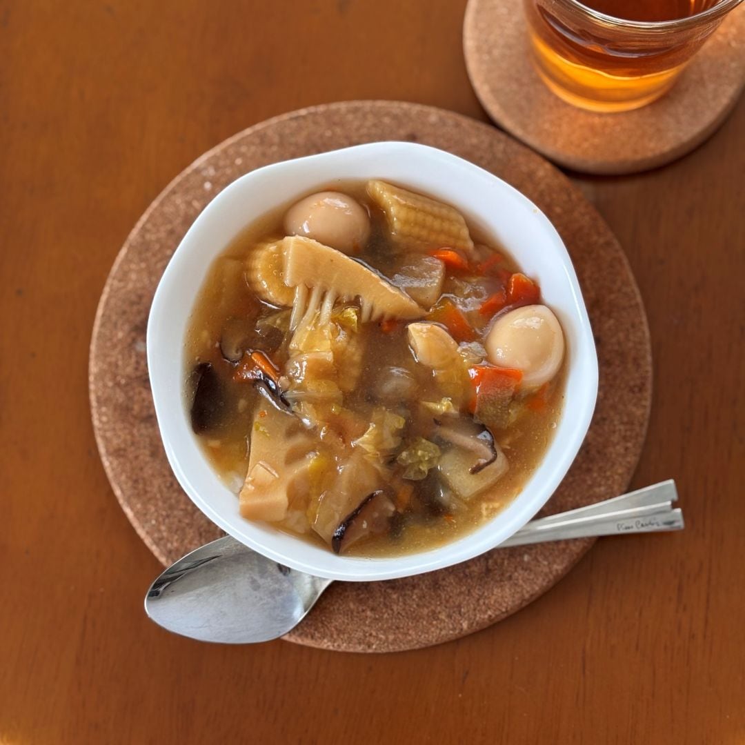 ごはんにかける　八宝菜