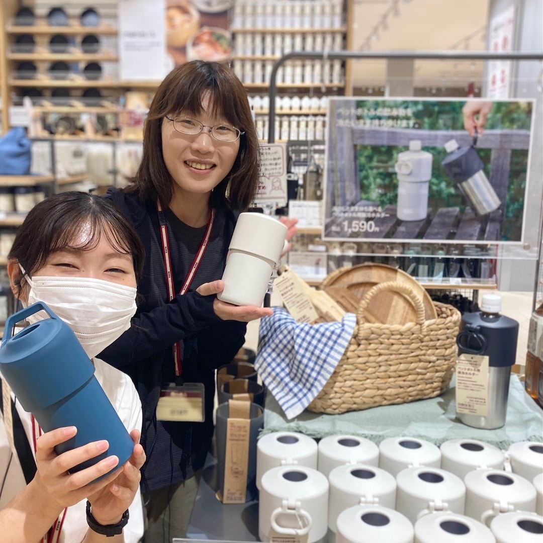 【アクロスプラザ長岡】水分補給に、ペットボトルと一緒に持ち歩こう_6Wx1tT