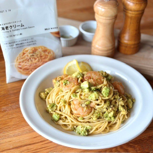 【調布パルコ】会えるだけのパスタソースでつくる海老とアボカドのクリーミースパゲティ_Z3pXYX