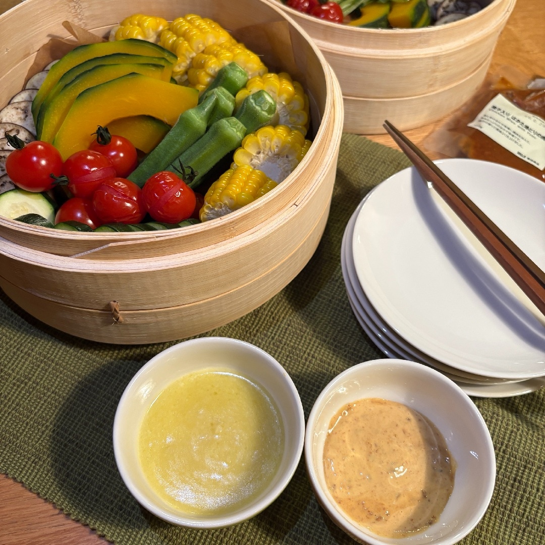 【新潟白根】夏の食卓に、蒸篭の夏ごはん_kpCm64